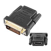 מתאם HDMI נקבה ל- DVI זכר