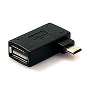 מתאם Micro USB OTG 90 מעלות