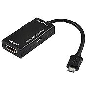 מתאם MHL מיקרו USB ל- HDMI